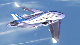 Illustration for article titled The monstrous Sky Whale could be the future of air travel